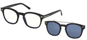 Óculos de grau tom ford 5532b 01v 49