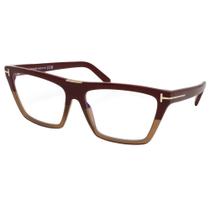 Óculos de Grau Tom Ford TF5912-B 083 Bordo