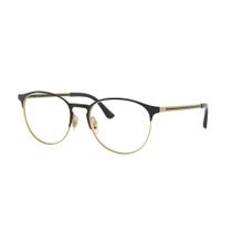 Óculos de Grau Unissex Ray Ban RB6375 3051 53 Metal Preta