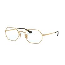 Óculos de Grau Unissex Ray Ban RB6456 2500 53 Metal Dourada