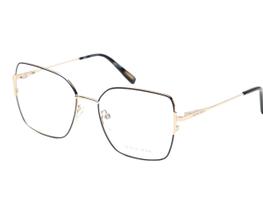 Óculos De Grau Victor Hugo Preto Dourado VH1347 0301-53