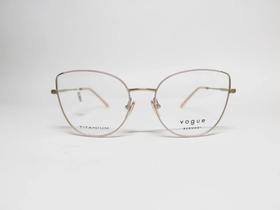 Óculos de grau Vogue Dourado Óculos de grau Vogue Dourado