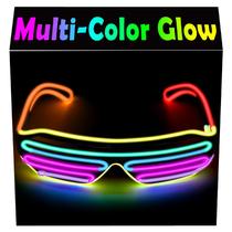 Óculos de iluminação LED YourFocus Shutter Shades Multicolor