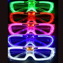 Óculos De Led Pisca Neon Festa Rave