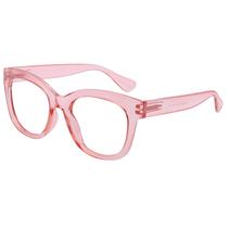 Óculos de Leitura AEZUNI Oversized Rosa com Armação Grande Óculos de Leitura AEZUNI Oversized Rosa com Armação Grande