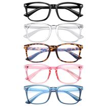 Óculos de leitura AIMI-SUV Blue Light Blocking, pacote com 5, 3,25 x