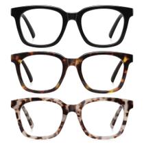 Óculos de leitura AIMISUV Blue Light Blocking 2.0X (pacote com 3)