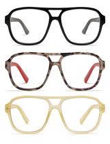Óculos de Leitura AMOMOMA AM6081C1+C5+C6 com Filtro de Luz Azul 3 Unidades Óculos de Leitura AMOMOMA AM6081C1+C5+C6 com Filtro de Luz Azul 3 Unidades