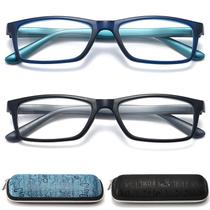 Óculos de leitura Aroog Blue Light Blocking +2.0 - Pacote com 2