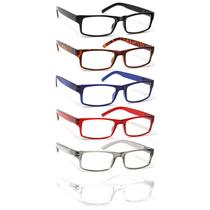 Óculos de leitura BIENCOOL Traditional Frames, pacote com 6 +2,75