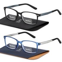 Óculos de leitura bifocais EASY READ TR90 para homens 2.75 Magnif.
