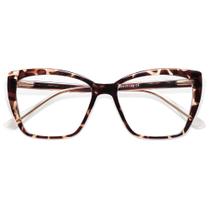 Óculos de leitura com luz azul AMOMOMA Trendy TR90 Oversized