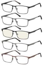 Óculos de leitura EYECEDAR Metal Frame Spring Hinges 2.50