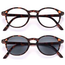 Óculos de leitura Eyeguard Vintage + Óculos de sol Tortoise 2.5