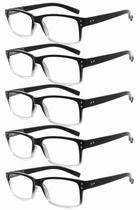 Óculos de leitura Eyekepper Classic para homens +2.25 Black-Clear Óculos de leitura Eyekepper Classic para homens +2.25 Black-Clear