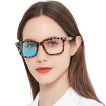 Óculos de Leitura Feminino AEZUNI Leopardo com Proteção de Luz Azul 1.0 Óculos de Leitura Feminino AEZUNI Leopardo com Proteção de Luz Azul 1.0