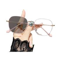 Óculos De Leitura Femininos Com Armação Grande, Fotossensíveis, Que Mudam De Cor E Anti-luz Azul