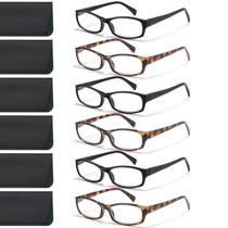 Óculos de leitura Gaoye, pacote com 6, moda para homens e mulheres 1.75 Óculos de leitura Gaoye, pacote com 6, moda para homens e mulheres 1.75