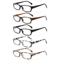 Óculos de leitura Kerecsen Fashion Ladies com estampa estampada