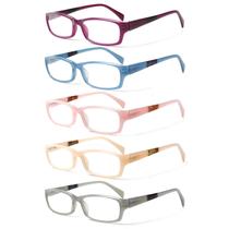 Óculos de leitura Kerecsen Fashion Ladies com estampa estampada