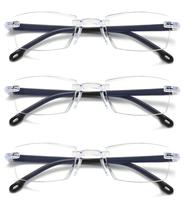 Óculos de Leitura KLYNO-KLYNO Autofoco com Filtro de Luz Azul 3 Unidades Óculos de Leitura KLYNO-KLYNO Autofoco com Filtro de Luz Azul 3 Unidades