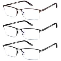 Óculos de leitura Lcbestbro Blue Light Blocking 1.0 para homens Óculos de leitura Lcbestbro Blue Light Blocking 1.0 para homens
