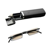 Óculos De Leitura Masculinos Com Bloqueio De Luz Azul, Armação De Metal, Lentes De Aumento Para