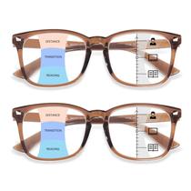 Óculos de leitura multifocais progressivos OPTOFENDY Coffee 3.5