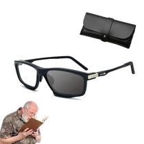Óculos de leitura multifocais ultraleves com filtro de luz azul