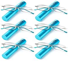 Óculos de Leitura Newbee Fashion +2.25 Estojo Tubo Azul Suave