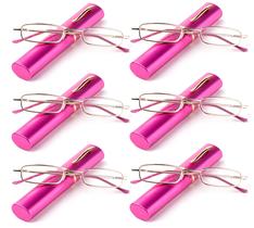 Óculos de Leitura Newbee Fashion Kit com 6 Unidades Haste Flexível 1,50 Óculos de Leitura Newbee Fashion Kit com 6 Unidades Haste Flexível 1,50