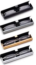Óculos de Leitura Newbee Fashion Slim Metal Sem Aro +1,5 4 Unidades Óculos de Leitura Newbee Fashion Slim Metal Sem Aro +1,5 4 Unidades