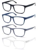 Óculos de leitura OLOMEE Large Oversized +2,50 com ampliação de 4 unidades Óculos de leitura OLOMEE Large Oversized +2,50 com ampliação de 4 unidades