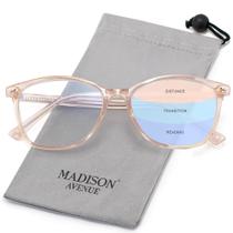 Óculos de leitura progressiva com bloqueio de luz azul Madison Avenue Vintage TR90 para mulheres