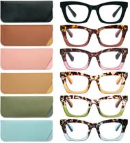 Óculos de leitura REAVEE Oprah Style Blue Light Blocking x6