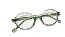 Óculos De Leitura Redondo Armação Acetato Com Grau Perto Descanso Presbiopia
