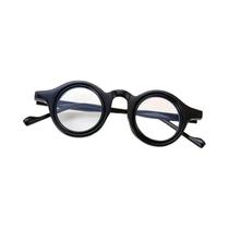 Óculos De Leitura Redondos De Alta Qualidade Com Lentes Transparentes Anti Luz Azul +1.0 a +4.0