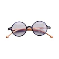 Óculos De Leitura Redondos Retro Ultralight Para Homens E Mulheres Presbiopia Anti Luz Azul 0 a +350