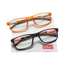 Óculos De Leitura Retangulares Unissex 2PCS Anti Luz Azul Presbiopia +1.0 a +3.5