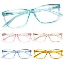 Óculos de leitura SIGVAN Blue Light Blocking Women, conjunto de 5