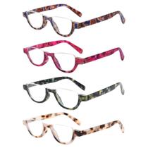 Óculos de leitura SIGVAN Fashion Half Moon 4 pares (2.0)
