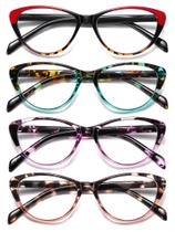Óculos de leitura SOCTICK Cat Eye Blue Light Blocking 2.0
