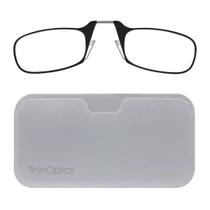 Óculos de leitura ThinOptics 1.00 Strength Black 44mm Óculos de leitura ThinOptics 1.00 Strength Black 44mm