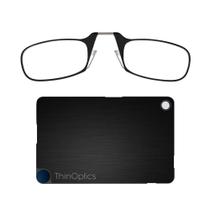 Óculos de Leitura ThinOptics 2,5 de Grau com Armação Preta Óculos de Leitura ThinOptics 2,5 de Grau com Armação Preta