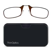 Óculos de leitura ThinOptics Brown Frames 2.50 Strength
