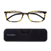 Óculos de Leitura ThinOptics FrontPage Connect +3.00 com estojo