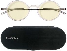 Óculos de leitura ThinOptics Manhattan Blue Light Blocking 44mm Óculos de leitura ThinOptics Manhattan Blue Light Blocking 44mm