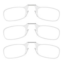 Óculos de leitura ThinOptics Readers retangulares 44 mm +1,5 3 unidades Óculos de leitura ThinOptics Readers retangulares 44 mm +1,5 3 unidades