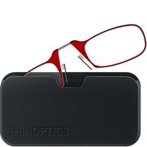 Óculos de leitura ThinOptics Red Frames 2.50 Strength