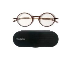 Óculos de leitura ThinOptics Round Brown 1.50 Strength Óculos de leitura ThinOptics Round Brown 1.50 Strength
